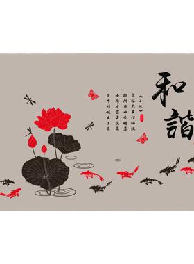 美艺佳迎门墙新中式装饰特价