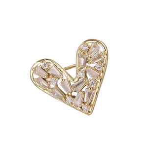 新款爱心胸针女别针领口设计感胸花防走光扣高档迷你开衫扣针配饰