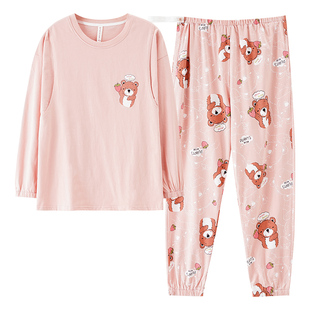 月子服8月份9纯棉孕妇睡衣春秋季夏季产后喂奶怀孕期产妇哺乳套装