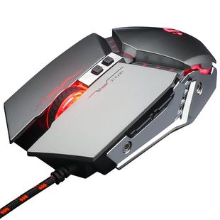 英菲克W2机械有线鼠标宏电竞游戏专用办公静音无声笔记本台式电脑