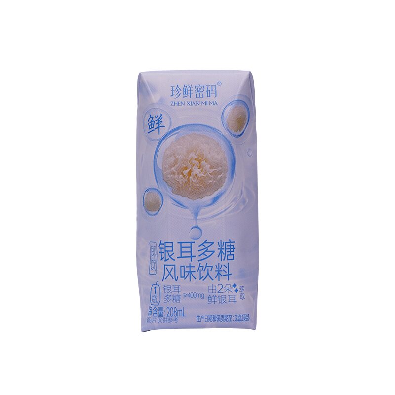 珍鲜密码银耳多糖饮料0糖0脂0卡