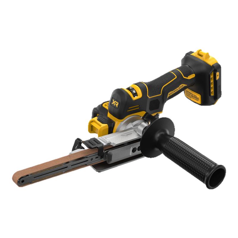 DEWALT电动砂带机无刷20V小型