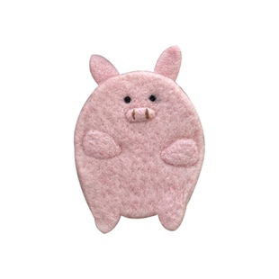 羊毛毡杯垫咖啡水杯垫创意可爱吸水杯垫猫咪小猪大象卡通造型防烫