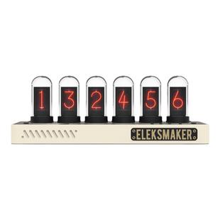 EM｜RGB拟辉光管时钟桌面摆件男友礼物命运石之门｜EleksTube IPS