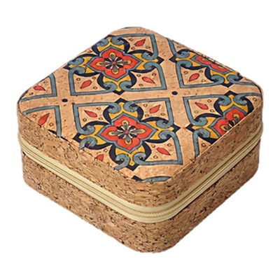 高档复古首饰盒耳环戒指收纳盒