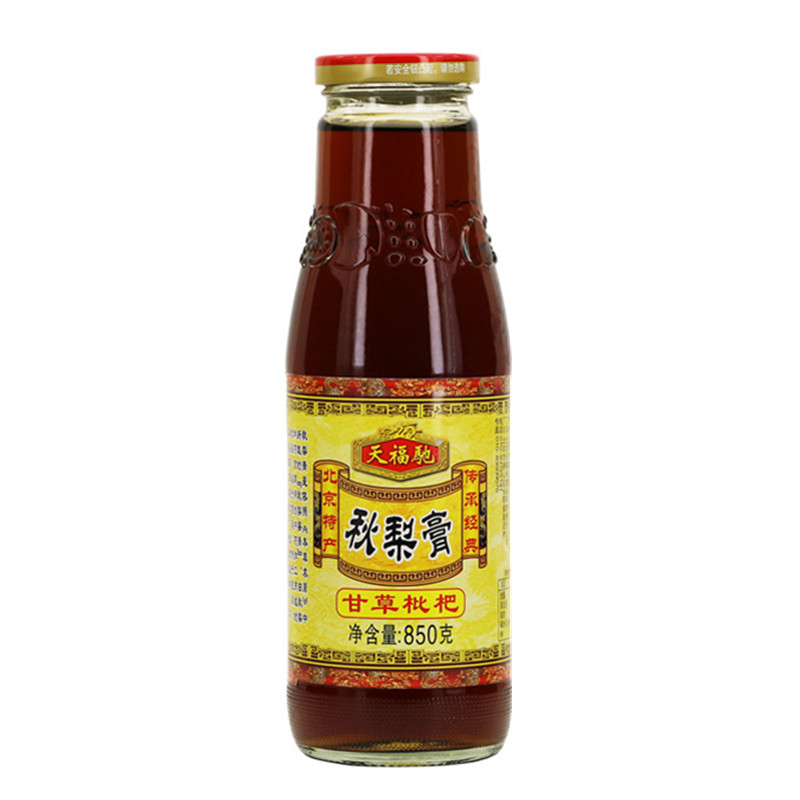 秋梨膏雪梨膏天福驰850克两瓶组合装厂家授权传统滋补北京发包邮