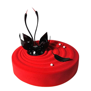 CAKEBOSS挚爱天鹅女神慕斯纪念日情人节生日蛋糕北京上海同城配送