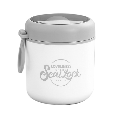 燕麦杯早餐杯带盖勺泡牛奶专用杯