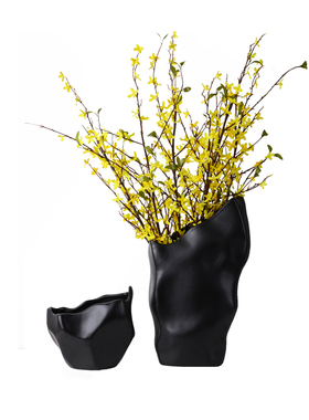 新中式风异形陶瓷家居客厅装饰品