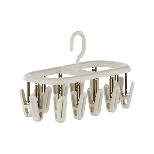 袜子晾衣架多夹子袜子晾晒架阳台晒袜子神器多功能挂内衣裤袜夹子