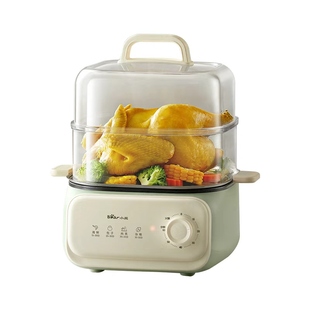 小熊电蒸锅家用多功能家用炖煮蒸一体锅三层早餐机2025新款