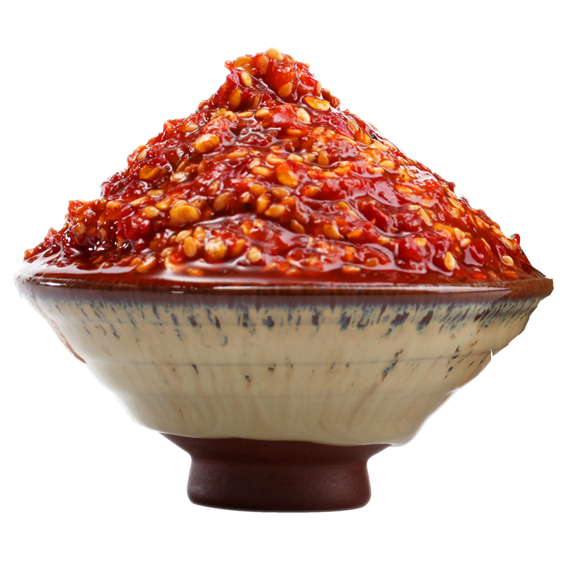 手工農(nóng)家自制謝瑞真經(jīng)典組合下飯醬花生剁椒醬鮮椒醬辣椒醬246g*3