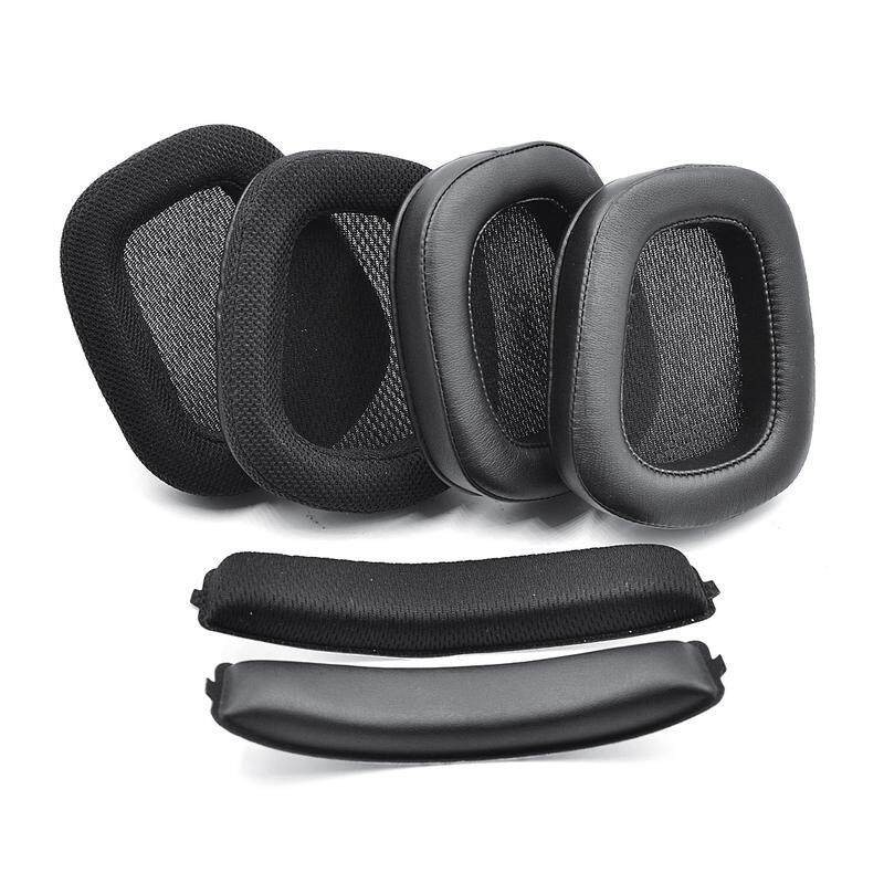 适用Logitech 罗技G633 G933 G533耳机套海绵套 耳棉耳套 透气
