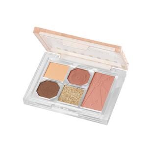 Gracebabi柔雾邃眸五色眼影盘哑光珠光偏光彩妆盘