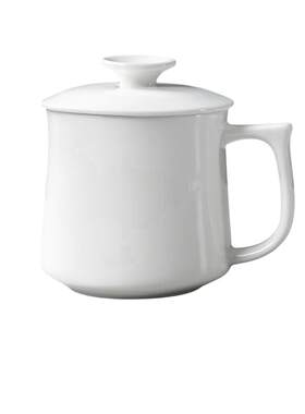 骨瓷月牙杯茶漏茶杯滤茶杯