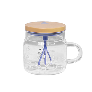 电动搅拌杯全自动咖啡冲泡刻度摇摇杯充电款豆浆奶昔带把手玻璃杯