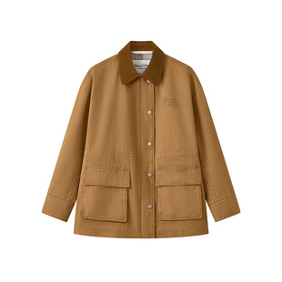 【自营】Marc O'Polo2026春季新款时尚美拉德复古拼色牛仔外套女