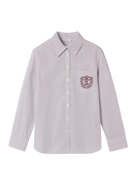 GANT/甘特女学院风条纹纯棉衬衫