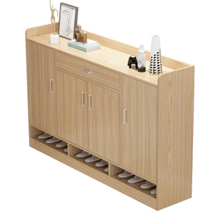 鞋柜家用门口大容量玄关柜阳台防尘储物柜现代简约门厅收纳鞋架子