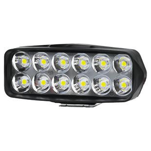 摩托车12VLED大灯电动车48V 60V 72V外置LED大灯电瓶车超亮前大灯