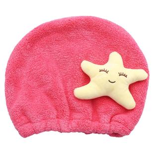 可爱卡通家用儿童干发帽女童速干吸水珊瑚绒发帽宝宝洗澡淋浴帽子