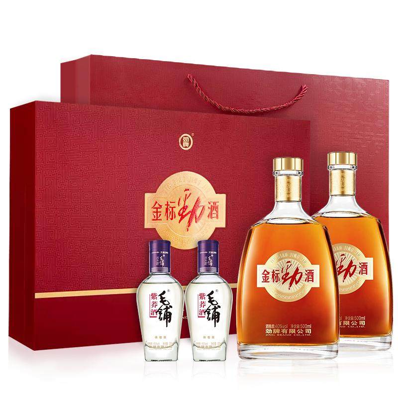 劲牌金标劲酒40度500mL礼盒装