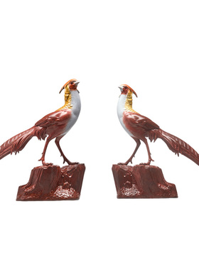 招财艺术装饰品摆件黄铜招财中式