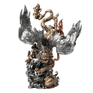 添禄貔貅摆件丨琢匠瑞兽铜工艺品书房客厅办公室桌面装饰开业礼物