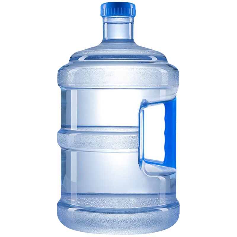 纯净水桶PC家用饮水机桶加厚手提PET装水桶储水7.5升5L桶装水空桶