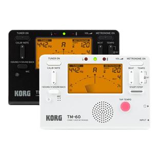 KORG TM60 70调音器萨克斯电子校音器节拍器二合一提琴管乐吉他