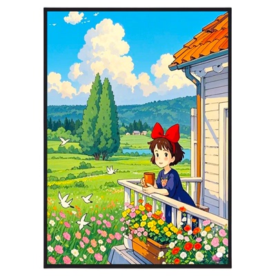 宫崎骏动漫拼图1000片成人版500