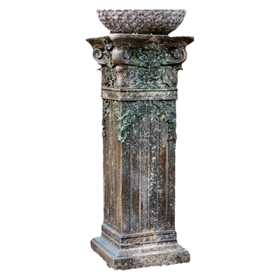 掬涵古旧锈痕罗马柱台柱庭院花园