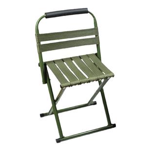 马扎子儿童凳金属椅子加厚便携折叠椅钓鱼凳火车成人儿童休闲凳子