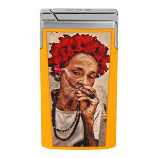 法国ELIE BLEU艾娃系列限量版保湿盒打火机烟灰缸雪茄剪