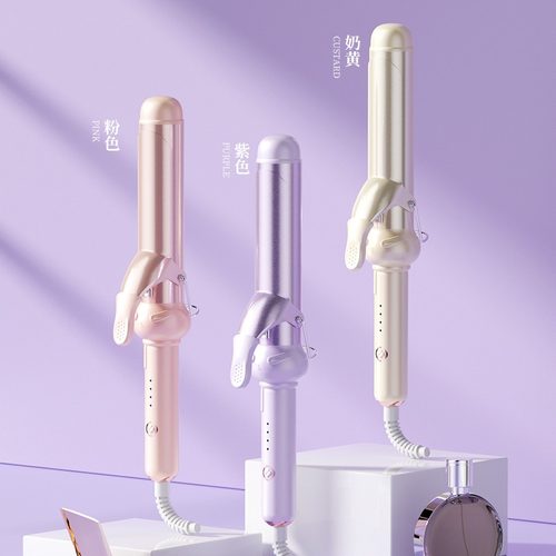 大波浪烫刘海陶瓷面卷发卷发器卷内棒外翘负离子棒卷发懒人卷棒