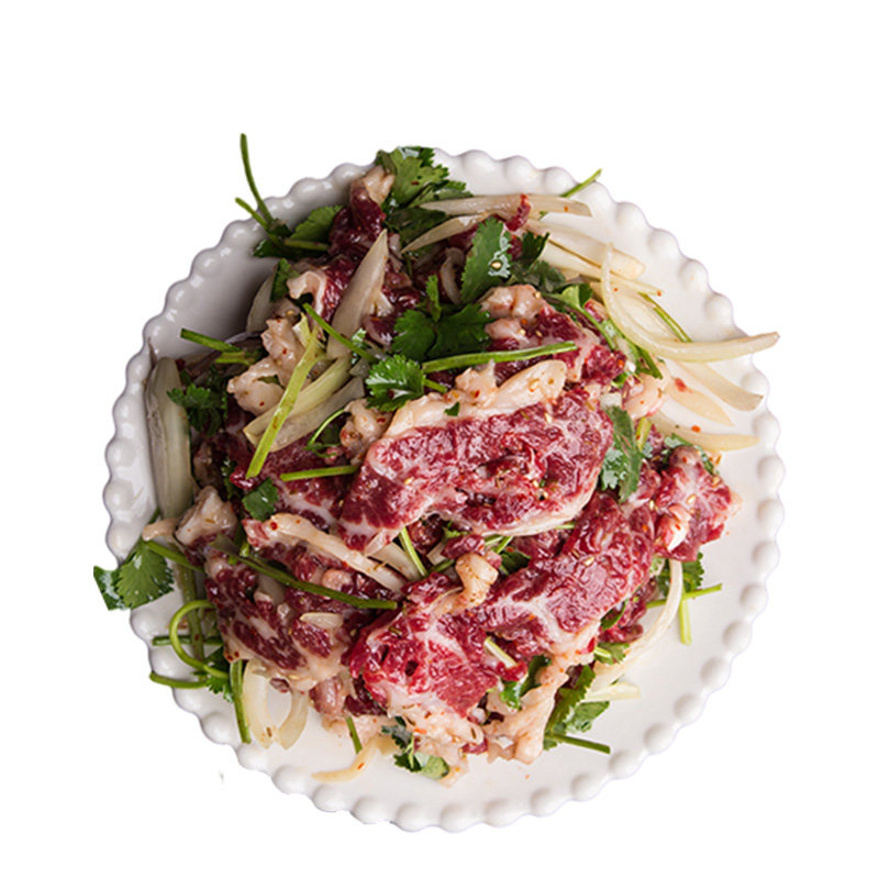 齐齐哈尔烤肉马家牛肉牛上脑清真拌肉韩式烤肉食材牛肉1000克顺丰