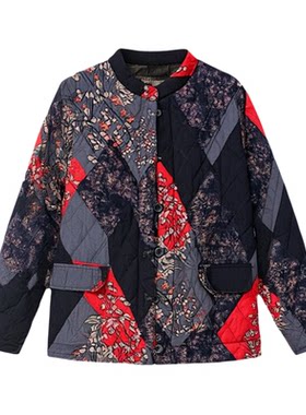 特大码加肥加大棉服短款宽松秋冬