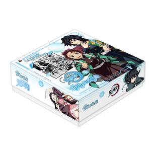 鬼灭之刃周边礼盒吧唧盲盒徽章小卡明信片马口铁徽章生日礼物