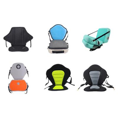 皮划艇充气船坐垫划船eva靠背