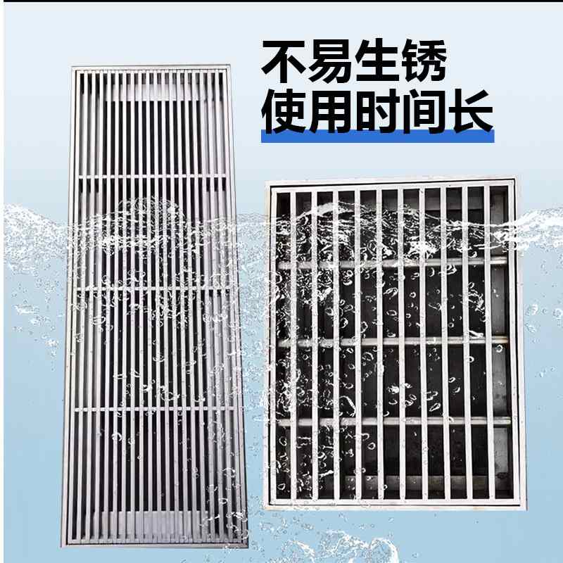 厂家供应304/201不锈钢格栅定制格格栅板雨水不锈钢篦子可网