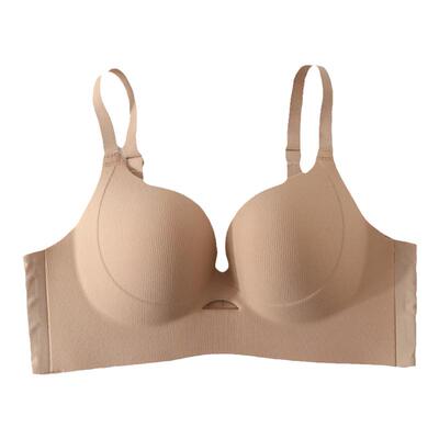 无痕内衣女聚拢上托大码胖mm大胸显瘦收副乳防下垂200斤调整文胸