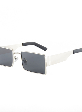 墨镜港风小方框ins茶色太阳镜