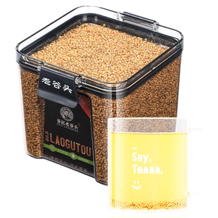 老谷头炒谷芽谷牙生谷芽炒熟的泡茶另炒麦芽泡水喝搭配山楂陈皮