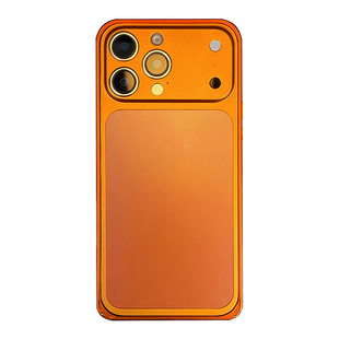 秒变苹果17适用苹果16promax海马扣金属边框壳背膜ag磨砂防指纹苹果16pro超薄边框式合金保护套裸机外壳防摔