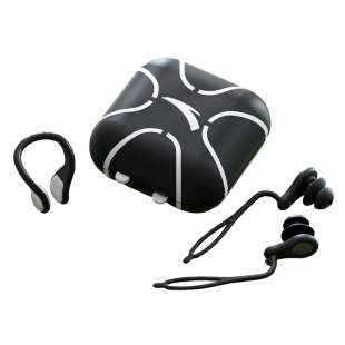 安踏游泳耳塞鼻夹专业防进水不隔音成人儿童洗澡防中耳朵炎神器