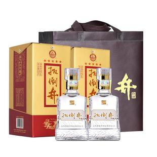 白酒扳倒井白酒52度五星酒500ml浓香型纯粮酒口粮酒送手提袋