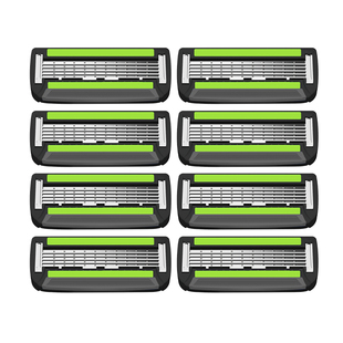 英吉利刀片5层 小青龙剃须刀手动刮胡刀替换五层刀头 无刀柄