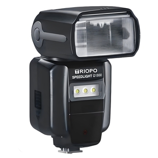 捷宝G1800单反相机闪光灯双模双待自动测光主控从属 兼容佳能尼康