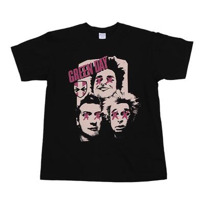 GreenDay朋克摇滚乐队短袖T恤