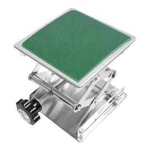 手动上下升降器 不锈钢实验室升降台小型水平仪升降平台支撑架